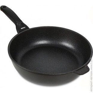 Сотейник BLACKPLUS діам. 28 см, ручка бакелітова 00104BP/28PN RISOLI 00104BP/28PN фото
