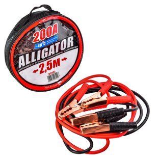 Провода-прикурювачі Alligator 200А, 2,5м BC622 BC622 фото