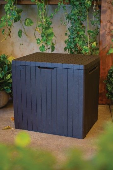 Ящик для зберігання Keter City Box 113 л, сірий 7290112631459 фото