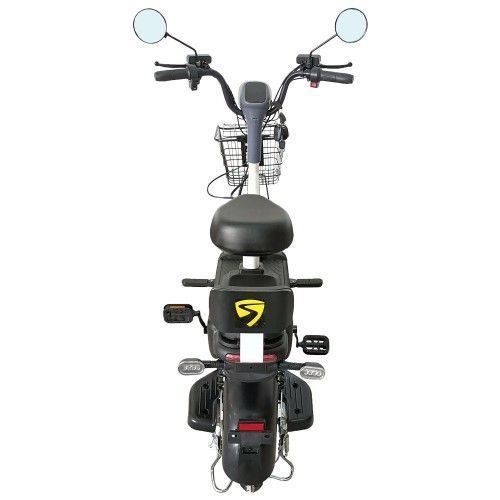 Велосипед з електродвигуном SPARK VOLT 14 48V/400W/12Ah Чорний 000227054 фото