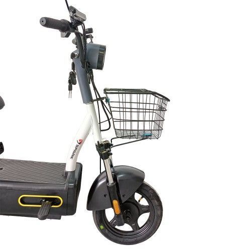 Велосипед з електродвигуном SPARK VOLT 14 48V/400W/12Ah Чорний 000227054 фото