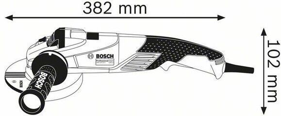 Кутова шліфмашина Bosch GWS 18-150 L (06017A5000) 06017A5000 фото