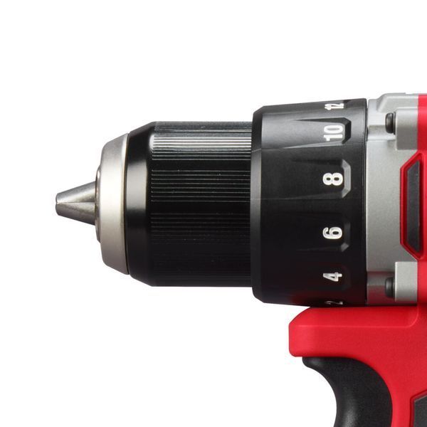 Дриль-шуруповерт акумуляторний безщітковий MILWAUKEE, M18 BLDDRC-0X, 60,5Нм (каркас, кліпса для ременя, HDкейс) 4933492832 фото