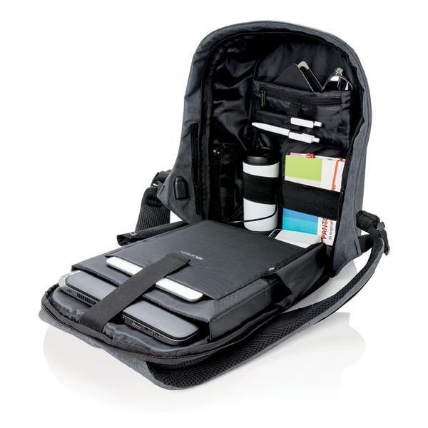 Рюкзак антизлодій міський XD Design Bobby Compact 14 , Camouflage Blue (P705.655) P705.655 фото