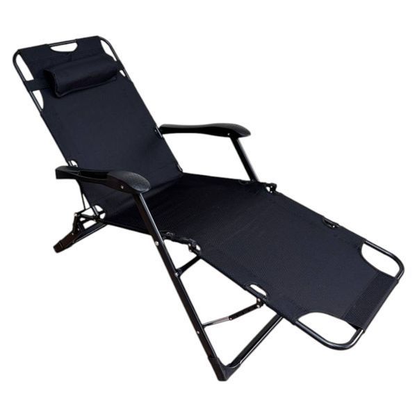 Крісло-ліжко трансформер LEOBRO Чорне (HT-148G1+ BLACK) HT-148G1+ BLACK фото