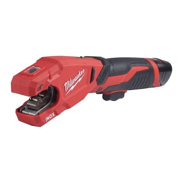 Акумуляторний труборіз по неіржав. сталі MILWAUKEE M12PCSS-202C (+2 акумулятори, зарядний пристрій, HD кейс) 4933479242 фото