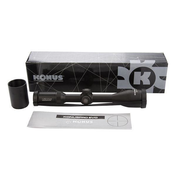Оптичний приціл KONUS KONUSPRO-EVO 3-12x50 30/30 Cross IR + Безкоштовна доставка 7190 фото