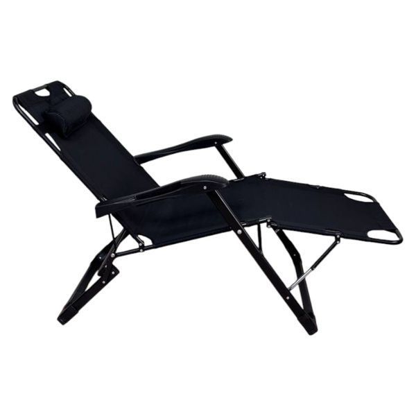 Крісло-ліжко трансформер LEOBRO Чорне (HT-148G1+ BLACK) HT-148G1+ BLACK фото