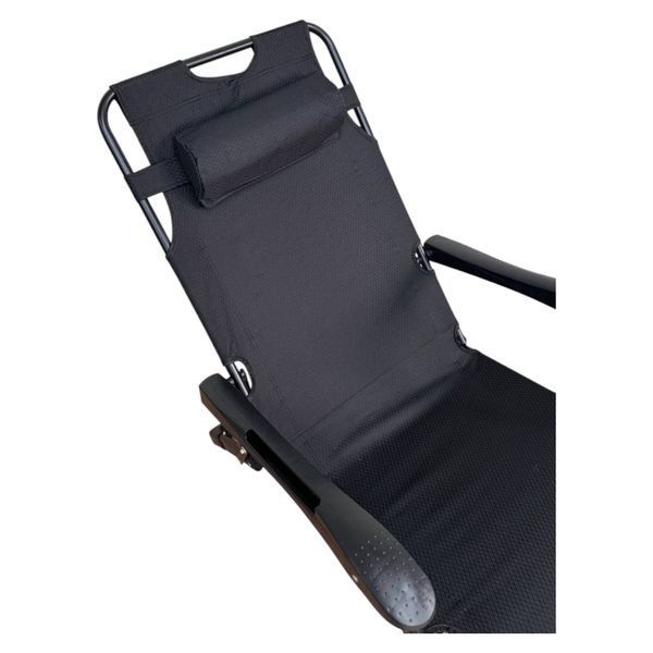 Крісло-ліжко трансформер LEOBRO Чорне (HT-148G1+ BLACK) HT-148G1+ BLACK фото