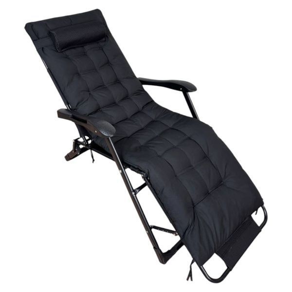 Крісло-ліжко трансформер LEOBRO Чорне (HT-148G1+ BLACK) HT-148G1+ BLACK фото