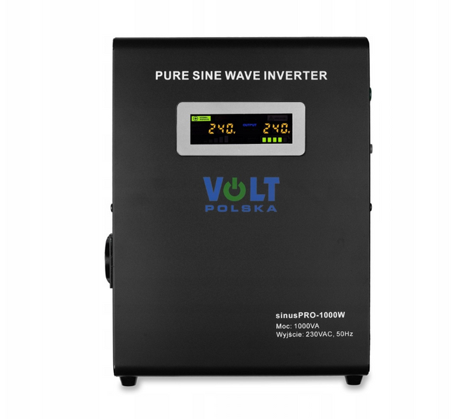 Комплект Volt Polska SINUS PRO 800 W 12/230V 500/800W + Акумулятор VOLT AGM VRLA 100Ah 12V 3SP098012W+6AKUXAG100 фото