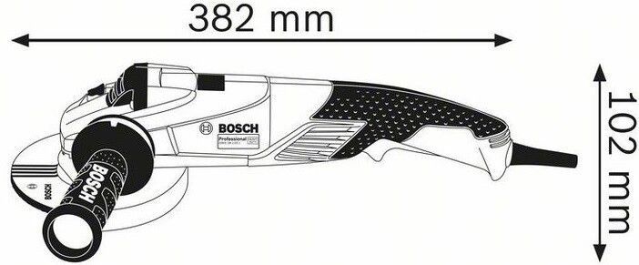 Кутова шліфмашина Bosch GWS 18-150 L (06017A5000) 06017A5000 фото