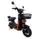 Велосипед з електромотором SPARK TOUR 14&raquo; 60V/500W/20Ah Чорний з помаранчевим 000227069 фото 3