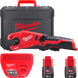 Акумуляторний труборіз по неіржав. сталі MILWAUKEE M12PCSS-202C (+2 акумулятори, зарядний пристрій, HD кейс) 4933479242 фото 1
