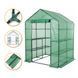 Стелаж-теплиця LEOBRO 143x143x195 см на 8 полиць Green (LB-G122) LB-G122 фото 1