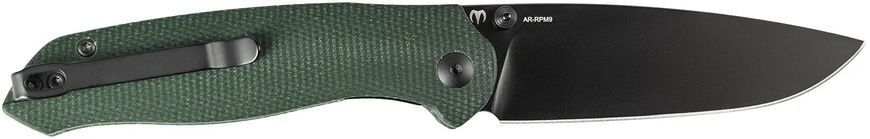 Ніж CJRB Aes BB Micarta Green 2798.04.38 фото
