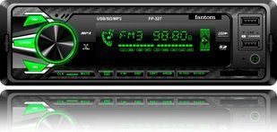 Автомагнитола FANTOM FP-327 Black/Green FP-327 Black/Green фото