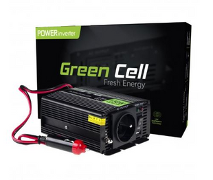 Автомобільний інвертор Green Cell 12V на 230V 150W/300W (INV06) INV06 фото