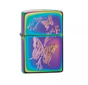 Запальничка бензинова ZIPPO BUTTERFLIES хамелеон (28442) 28442 фото