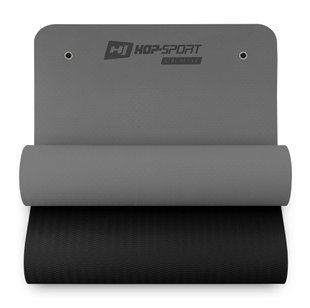 Килимок з отворами Hop-Sport TPE 0,8см HS-T008GM сірий 5902308217201 фото
