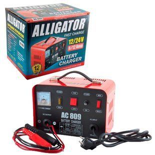 Зарядний пристрій АКБ Alligator 12/24V, 20А AC809 фото