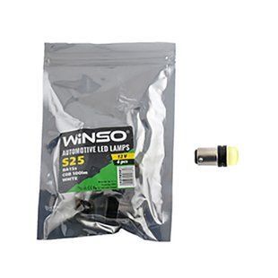 Автолампи Winso 12V COB S25 BA15s COB 100lm white 4шт. 127850 фото