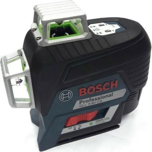 Лазерний нівелір Bosch GLL 3-80 CG (12 V) + BM 1 + L-Boxx (0601063T00) 0601063T00 фото
