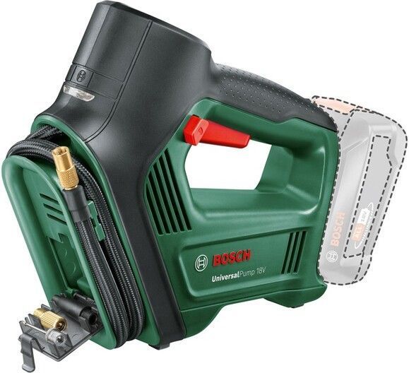 Акумуляторний автокомпресор Bosch UniversalPump 18V Baretool (0603947100) (без АКБ та ЗП) 0603947100 фото