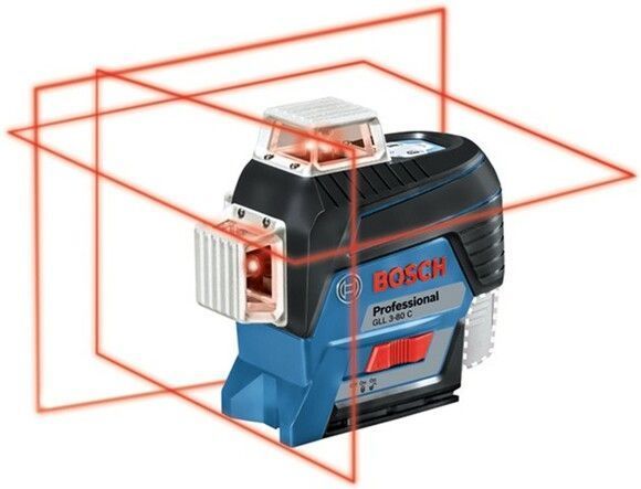 Лазерний нівелір Bosch GLL 3-80 C (12 V) + BM 1 + L-Boxx (0601063R02) 0601063R02 фото