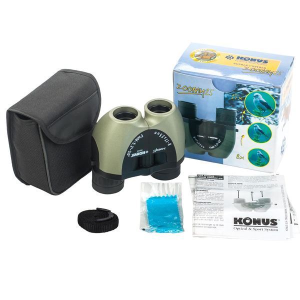 Бінокль KONUS ZOOMY-25 8-17x25 + Безкоштовна доставка 2059 фото