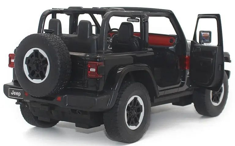 Машинка Rastar JEEP Wrangler Rubicon на радіокеруванні. 1:14. Чорний 454.00.29 фото