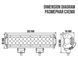 Автолампа світлодіодна Belauto Cree Flood LED (24*3w) BOL2403F фото 2