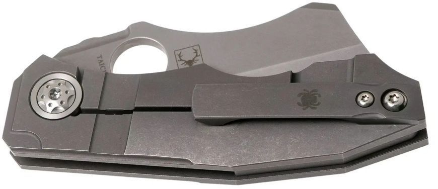 Ніж Spyderco Stovepipe CPM 20CV Titanium 87.17.42 фото