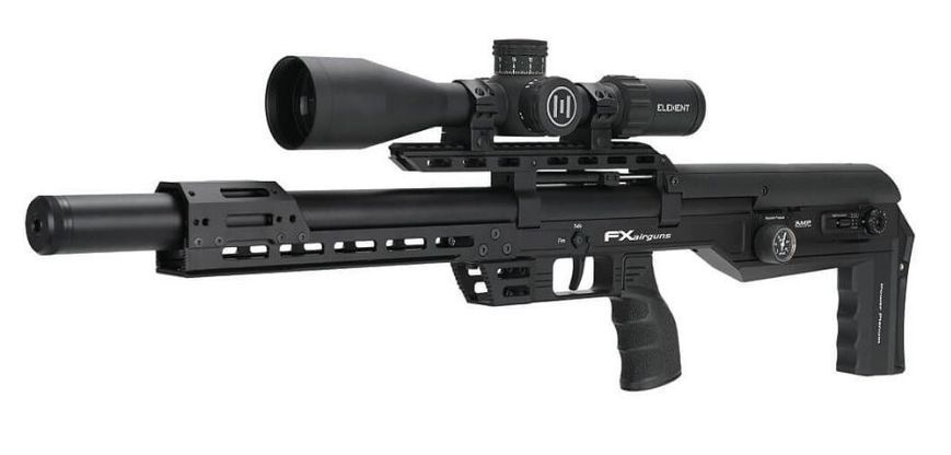 Пневматическая редукторная винтовка FX Airgun Leopard Black STD Tube .177 кал 1004157 фото
