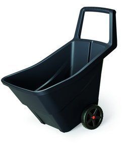 Садовий пластиковий візок PROSPERPLAST LOAD - GO, 95 л - чорний 5905197979694 фото