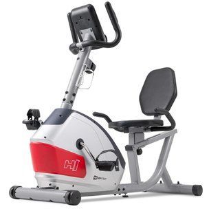 Горизонтальний велотренажер Hop-Sport HS-035L Solo сріблястий 5902308219199 фото