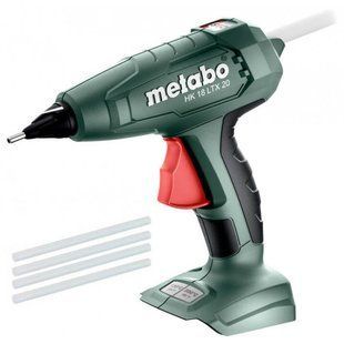 Акумуляторний клейовий пістолет Metabo HK 18 LTX 20 із 5 стрижнями без акб і з/п 600797850 фото