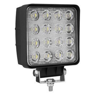 Фара світлодіодна Brevia EPISTAR white Spot 10-30V, 48W (16x3W), 3520Lm, 1шт 10652QSX1 фото