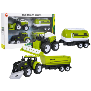Дитячі машинки Ramiz 9972-30B Farmer Truck, зелено-чорні ZAU.9972-30B фото