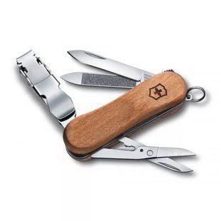Ніж Victorinox Delemont Nail Clip Wood 580 0.6461.63 0.6461.63 фото