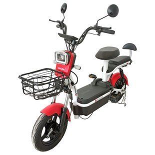 Велосипед з електродвигуном SPARK CITY 14 48V/500W/20Ah Червоний 000227059 фото