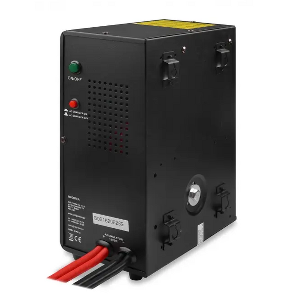 Гібридний ДБЖ/інвертор Volt Polska SINUS PRO 1000 W 12/230V 700/1000W (3SP100012W) 3SP100012W фото