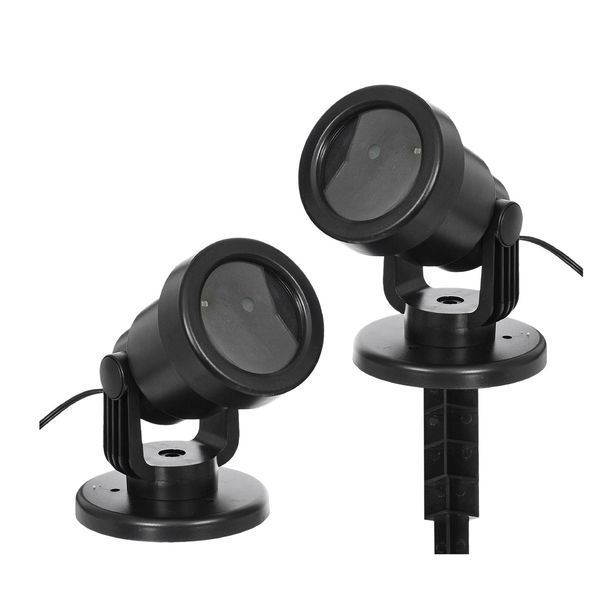 LED проектор Новорічні декорації , проекція Сніговик та сніжинки , біла 8110 5900410348110_1 фото