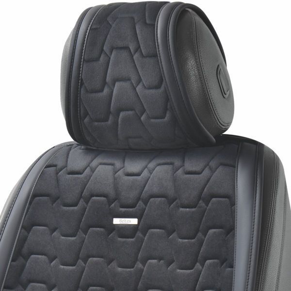Комплект преміум накидок для сидінь BELTEX Chicago, black BX85100 фото