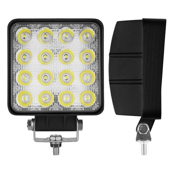 Фара світлодіодна Brevia EPISTAR white Spot 10-30V, 48W (16x3W), 3520Lm, 1шт 10652QSX1 фото