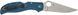 Ніж Spyderco Stretch 2 XL Lightweight K390 FRN Blue 87.17.24 фото 2