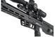 Пневматическая редукторная винтовка FX Airgun Leopard Black Sniper Tube .177 кал 1004161 фото 5
