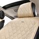 Преміум накидки для передніх сидінь CarLife Nitro, biege 2шт SC40302 фото 4