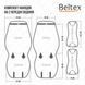 Комплект преміум накидок для сидінь BELTEX Chicago, black BX85100 фото 7