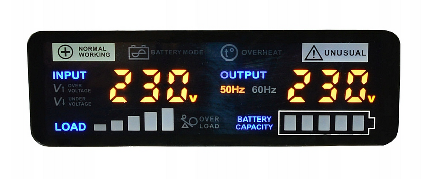 Гібридний ДБЖ/інвертор Volt Polska SINUS PRO 1500 E 12/230V 1000/1500W (3SP091512E) 3SP091512E фото